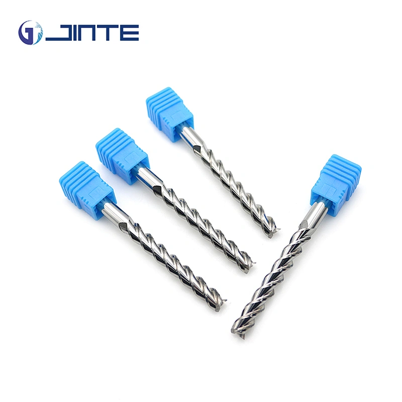 Solid Carbide 3 Flutes Extra Long Square End Mills CNC Milling Cutter Tool for Aluminum