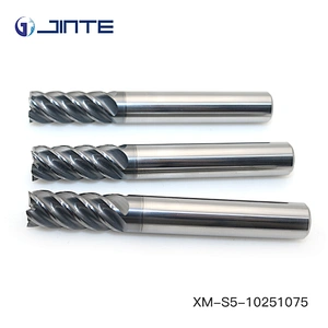high hardness 5 blade flat head  flute end mills HRC65-68