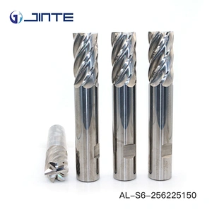 25*150mm aluminum 6F end mill supplied by manufacturer