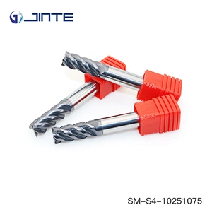 10mm 4 flutes high wear-resistance carbide end mills for stainless steel
