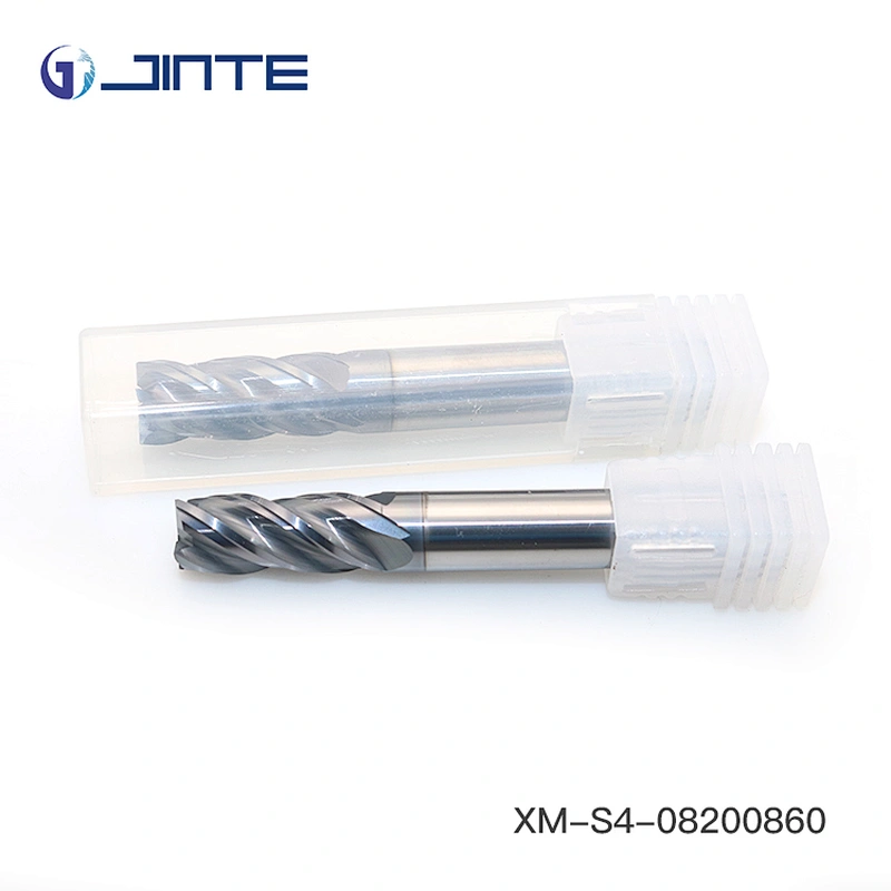 8mm milling cutter 65-68 degree endmill with 4 flute