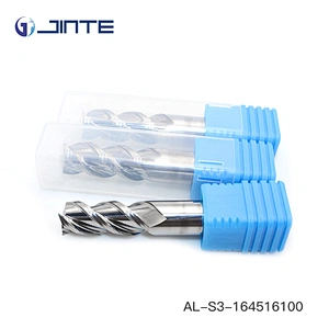 High Precision Tungsten Carbide CNC Lathe Tools 3 Flute Aluminum End Mill