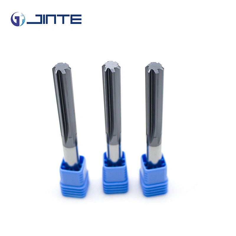 High Performance Solid Carbide 6 Flutes Chucking Reamer with Straight Flute