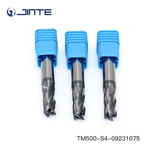 HRC50 4 Flutes Flat Tungsten Carbide End Mill CNC Milling Cutter Tool