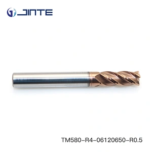 5mm ISO standard corner radius Solid Carbide End Mills