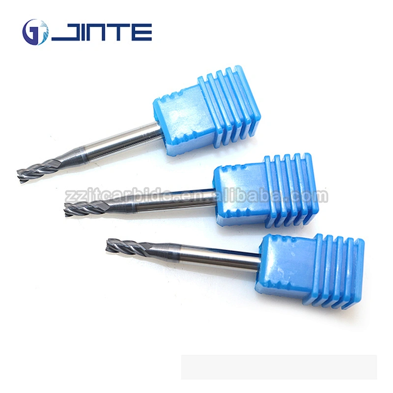 HRC45 4 Flute CNC Milling Bit D3.0*50L*D4 Carbide Endmills for Steel