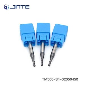 4 Flute Solid Carbide Micro Diameter 2mm End Mill Tools CNC Milling Cutters