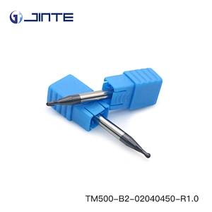 China Manufacturers Tungsten Carbide Radius 1.0mm Micro Endmill for CNC Milling Tools