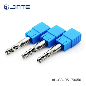3 flutes roughing aluminum end mills for super bright aluminum processing