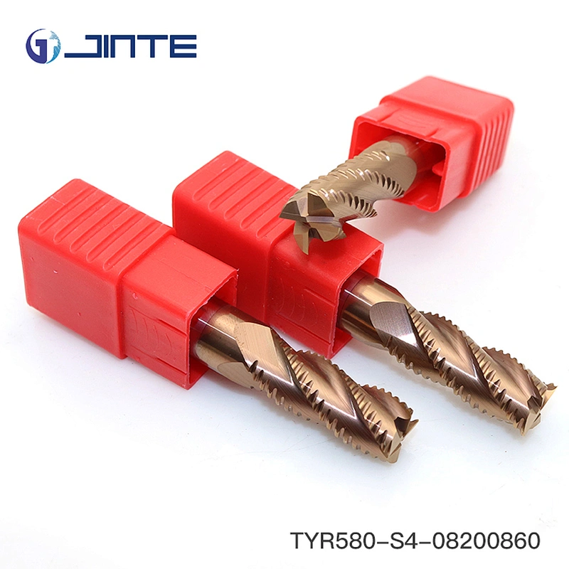 Carbide CNC End Mills Cutting Tools for steel roughing processing