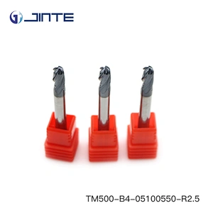 Wholesale Tungsten Carbide 5mm Ball Nose End Mill HRC45 Four Flute  CNC Cutter