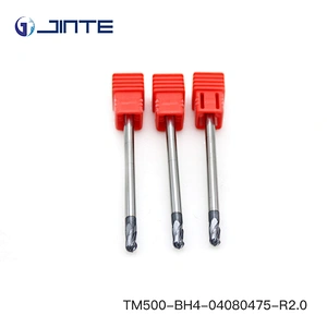 Wholesale Price Extra Long  4 Flute Solid Carbide ballnose end mill CNC milling cutter