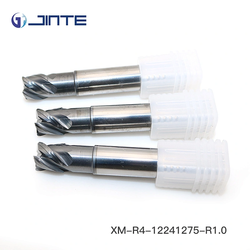 high hardness milling cutter R1.0 corner radius endmill 12*75