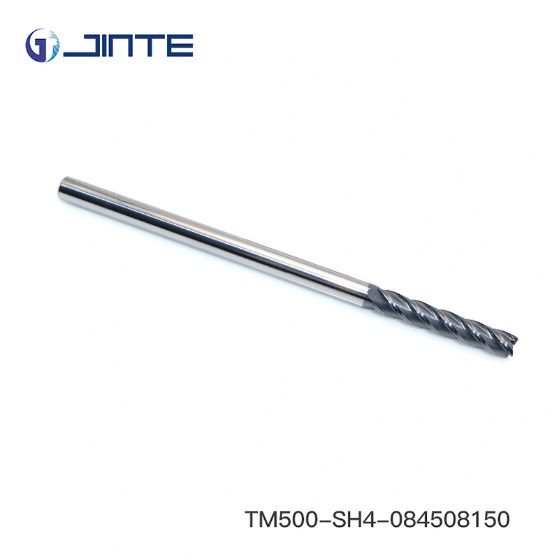 CNC Milling Long Shank Carbide Square 4 Flute End Mills Metalworking Tool Cutter