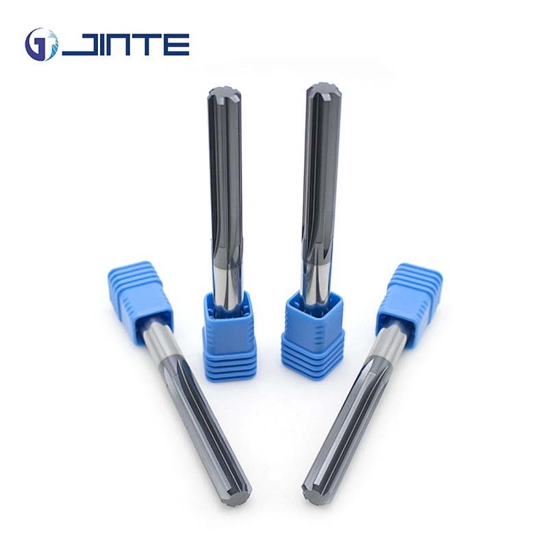 Solid Carbide Reamers Straight 6 Flute CNC Milling Cutter for Sales D8x50x100x6F