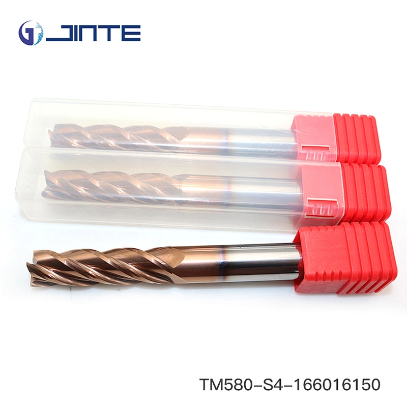long tool-life endmill D16 endmill flat head 4F milling cutter