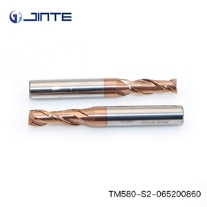 2 blade flat head end mill high quality milling cutter