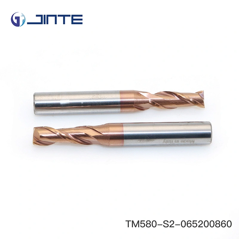 2 blade flat head end mill high quality milling cutter