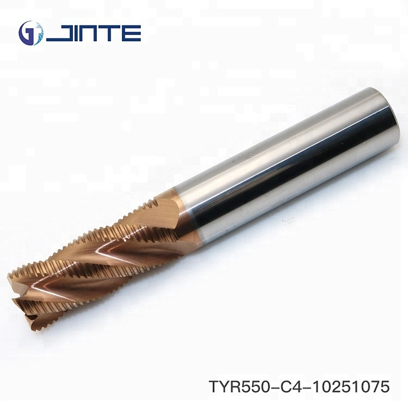 HRC55 Carbide Cutting Tools Solid Carbide End Mills for roughing application