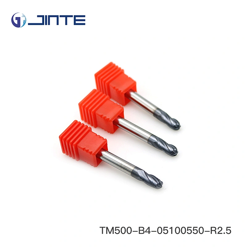 Wholesale Tungsten Carbide 5mm Ball Nose End Mill HRC45 Four Flute  CNC Cutter