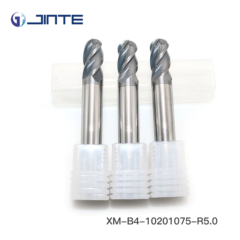 ballnose D10mm endmill 4 flute HRC68 milling cutter