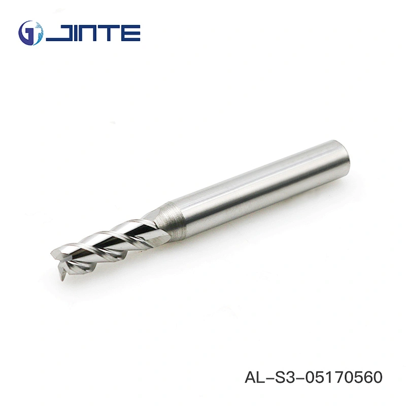 cemented carbide 3 flute flat Aluminum end mill
