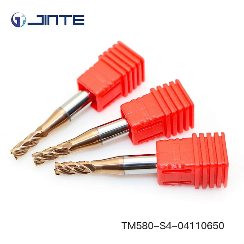 factory supplier 4mm standard size square endmill
