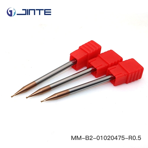 Superior surface finishing Two Flutes Ball Nose Carbide End Mill for CNC Milling Machine