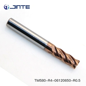 Alcrsin coated end mill HRC58 4 flute Dia 6mm,8mm