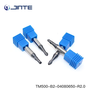 High Performance Cutting Bits Ball Bull Nose used carbide end mil for metal working tools