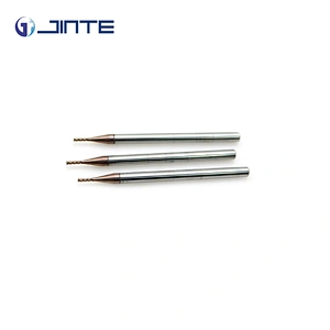 100% factory price solid carbide 4 flutes micro 1mm endmill hrc55 for shot milling