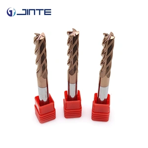 China manufacturer carbide cutting tools 55hrc 4 flutes long end mill 10mm for alloy steel