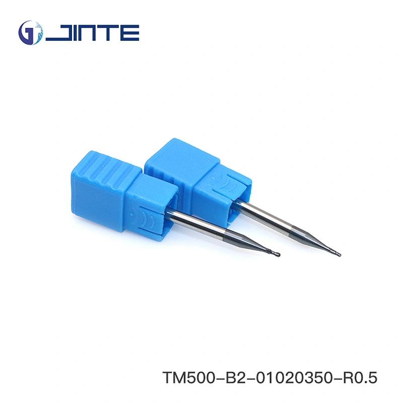 HRC50 Solid Carbide Micro 2 flute end mill 01 Ballnose cutting tools for Milling