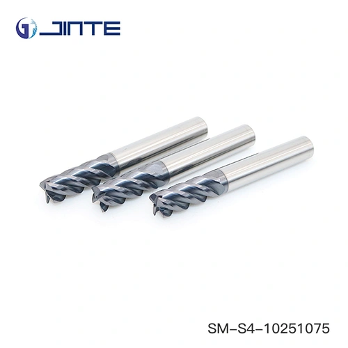 10mm 4 flutes high wear-resistance carbide end mills for stainless steel