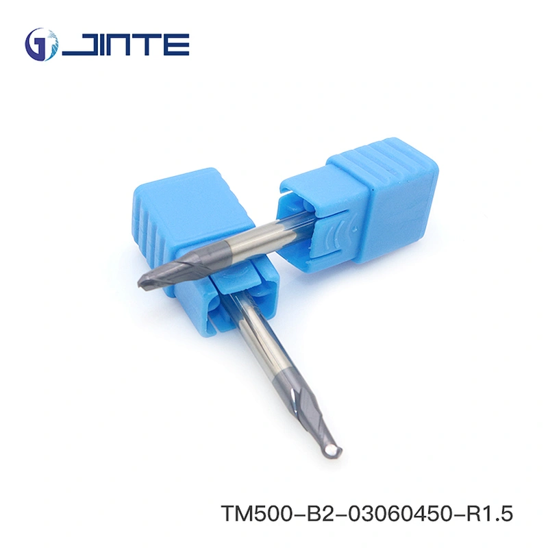 Factory Price Tungsten Carbide 2 Flute Ball Nose End Mill CNC Cutting Tools for Milling Cutter