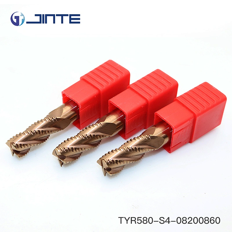 Carbide CNC End Mills Cutting Tools for steel roughing processing