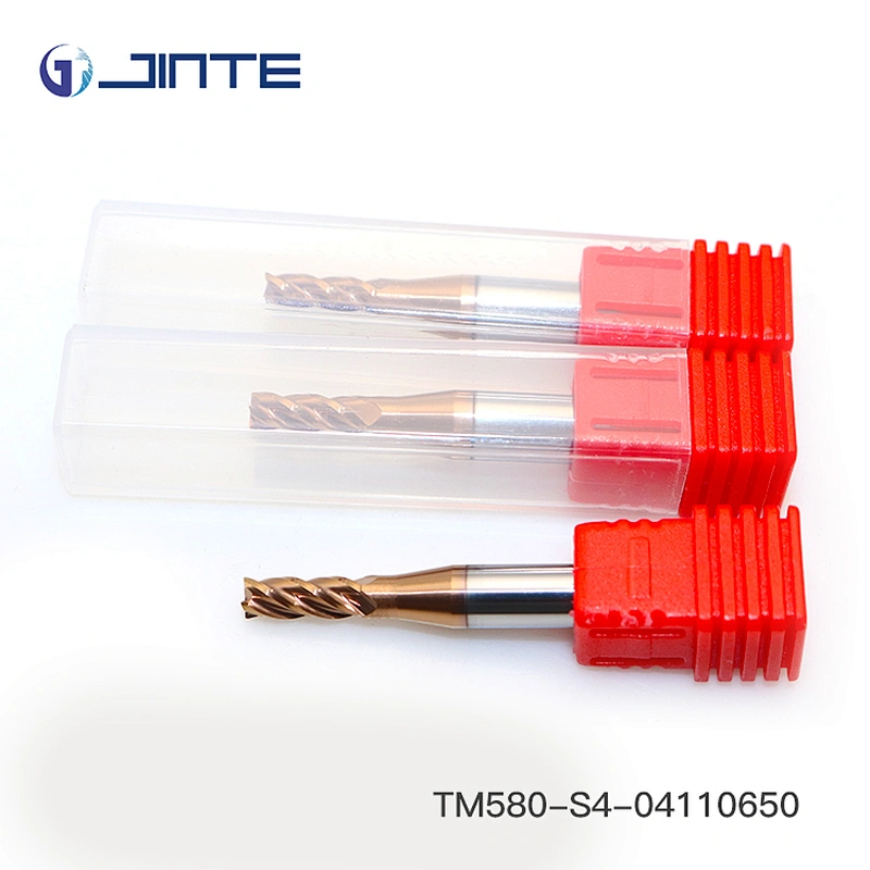 factory supplier 4mm standard size square endmill