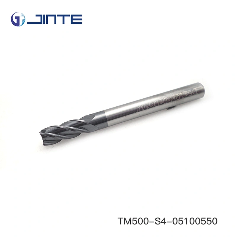 hrc50 carbide milling cutting tools 4 flute flat end mill milling cutter cnc endmills