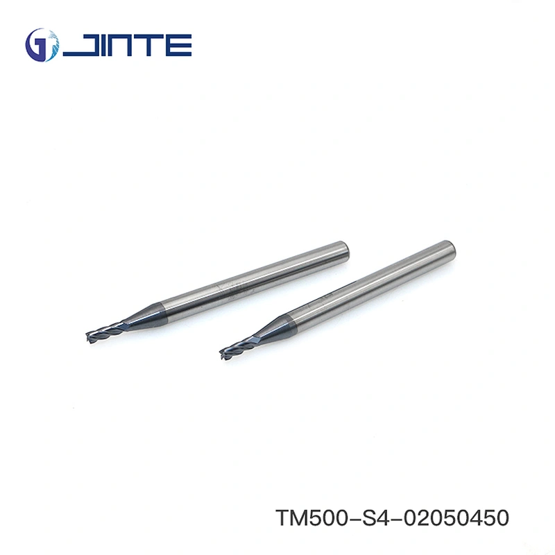 4 Flute Solid Carbide Micro Diameter 2mm End Mill Tools CNC Milling Cutters