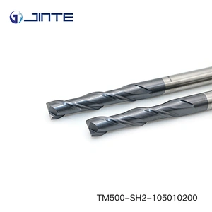 carbide cnc cutting tools 2 Flute end mill extra long 200mm spiral cutters for milling machine