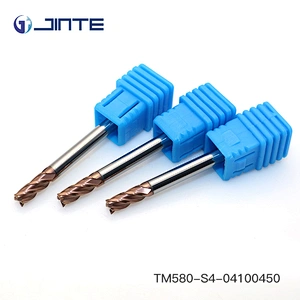 carbide end mill cutter 4x50 End Mill ,solid square corner end mills