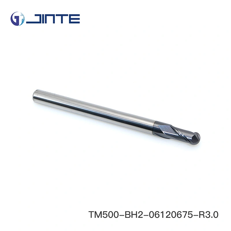 6mm 50HRC carbide 2 flute bull nose end mill cutting tool for cnc milling machine