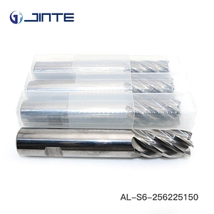 25*150mm aluminum 6F end mill supplied by manufacturer