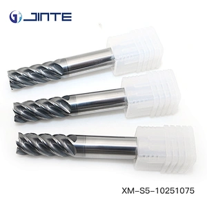 high hardness 5 blade flat head  flute end mills HRC65-68