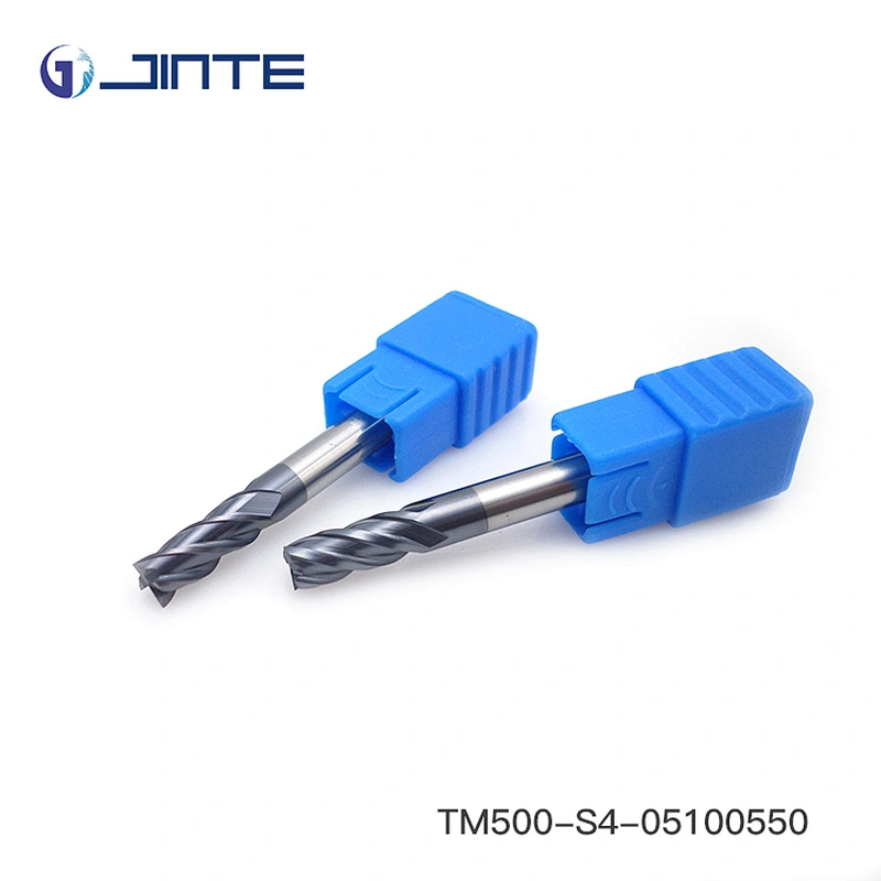 hrc50 carbide milling cutting tools 4 flute flat end mill milling cutter cnc endmills