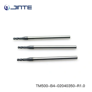 HRC50 4 Flutes Carbide Ball Nose End Mill/CNC Milling Cutter/Cutting Tools