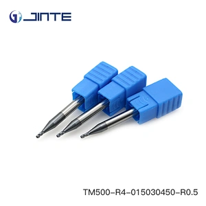 Hot Sale Tungsten Carbide Cutting Tool 4 Flute 50 HRC Corner Radius Spiral End Mills