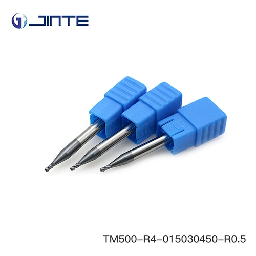 Hot Sale Tungsten Carbide Cutting Tool 4 Flute 50 HRC Corner Radius Spiral End Mills