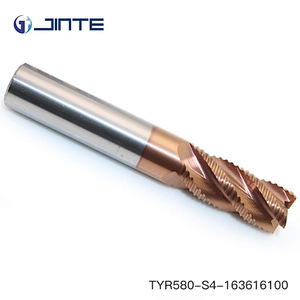 Alcrisin caoting end mills hrc55 milling cutters
