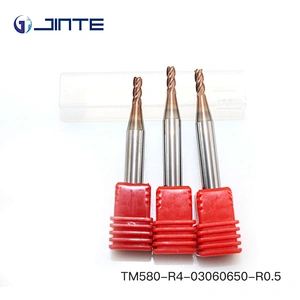 factory price corner radius endmill R0.5  size 3*50
